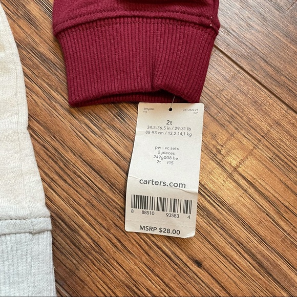 Carter’s Little Guy Pullover Sweatshirt 2T NWT - Picture 5 of 5